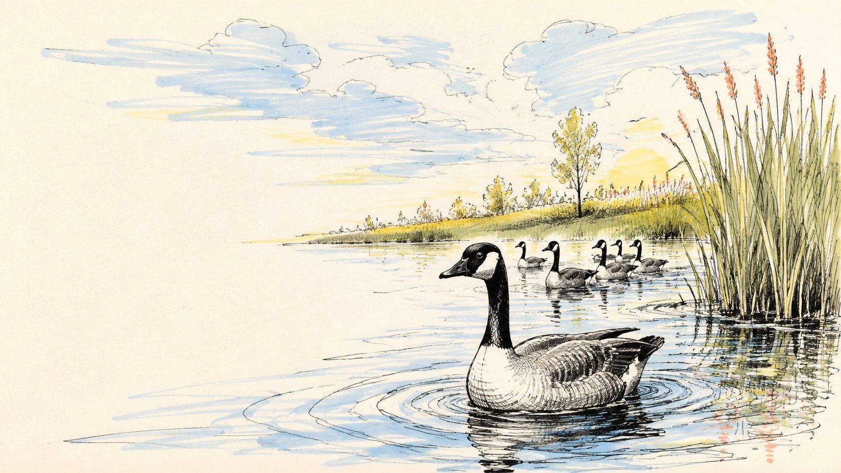 Poems About Geese: Wide Skies and a Honking Kind of Joy
